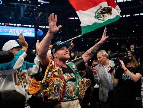 Canelo Alvarez ‘closing In On Undisputed Fight For All Four Belts