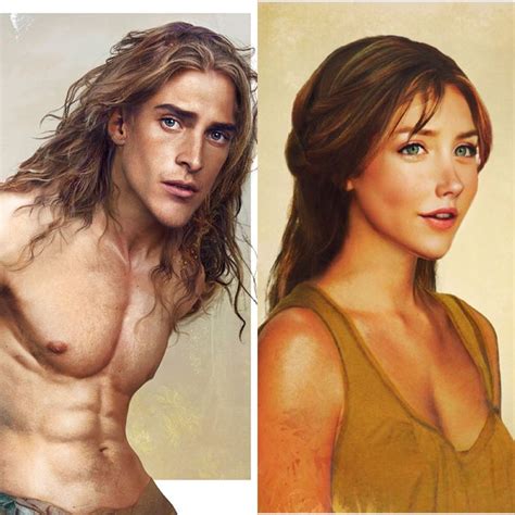 Tarzan And Jane Real Life Disney By Jirka Vinse Jonatan