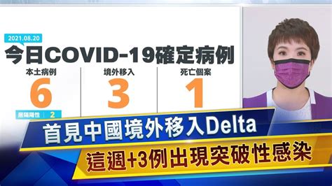 【客語口譯】首見中國境外移入delta 這週3例出現突破性感染20210820疫情指揮中心記者會 Youtube