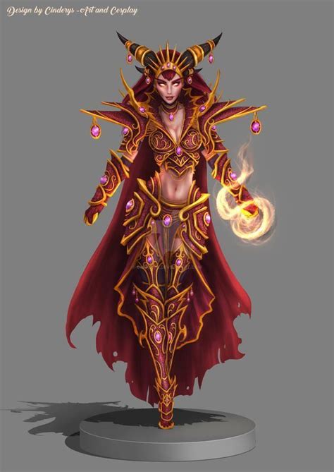 Glorious Alexstrasza Queen Of Life By Cinderys World Of Warcraft Characters Warcraft