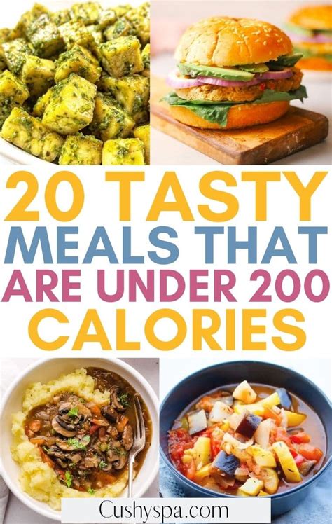 View more (including ingredients and full nutritional information). 20 Delicious Under 200 Calorie Meals - Cushy Spa