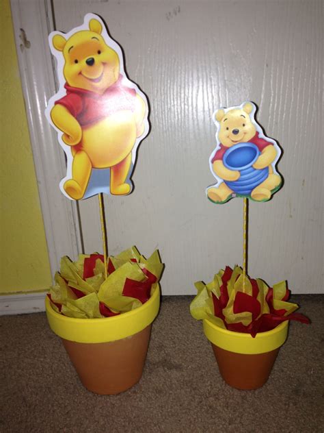 Winnie The Pooh Baby Shower Centerpieces