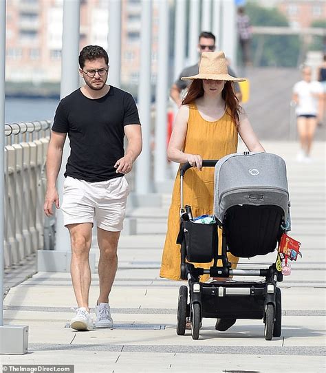 Kit Harington And Rose Leslie Cover Six Month Old Sons Pram With