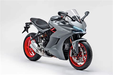 2019 Ducati Supersport Drops The Usual Red For New Titanium Grey
