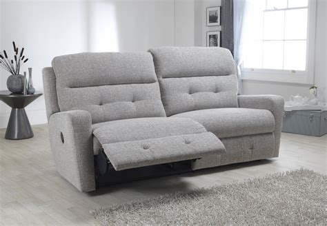 Aikin sofa bed, grey (2.5 seater) w: Cosgrove (Fabric) 2 Seater Sofa | Comfortable Fabric ...