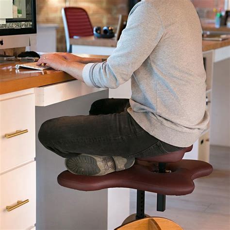 You Can Get An Office Chair That Lets You Sit Cross Legged At Your Desk