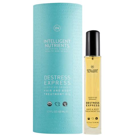 Intelligent Nutrients Destress Express Hair And Body Treatment Oil