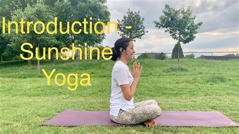 Introduction Welcome To Sunshine Yoga Yoga With Rashmi Youtube