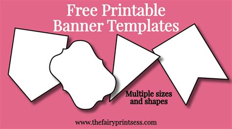 Editable Free Printable Printable Banner Template Free Printable