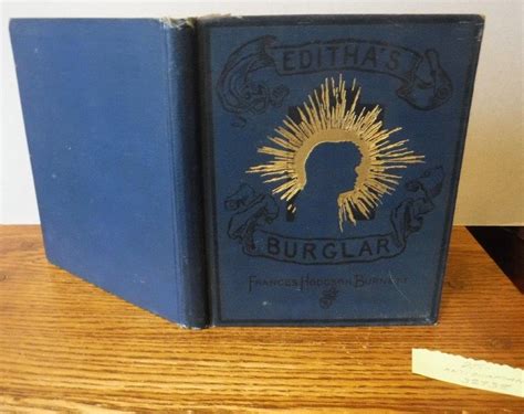 Edithas Burglar By Burnett Frances Hodgson Very Good Hardcover 1888
