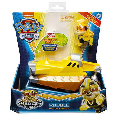 Paw Patrol Mighty Pups Charged Up Deluxe Vehicle With Lights And