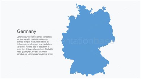 Teilen sie sie mit anderen, und arbeiten sie gleichzeitig mit anderen. Presentation Base - PowerPoint Landkarte Deutschland