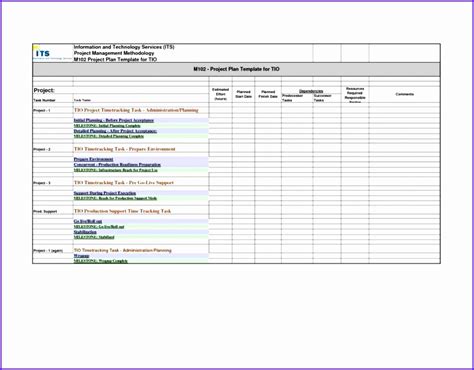 Check out or free printable templates! 7 Project Requirements Template Excel - Excel Templates ...