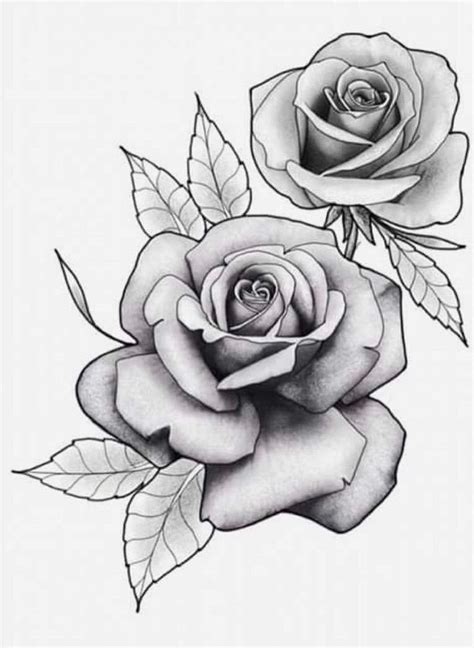 Sketch Hand Rose Tattoo Stencil Best Tattoo Ideas