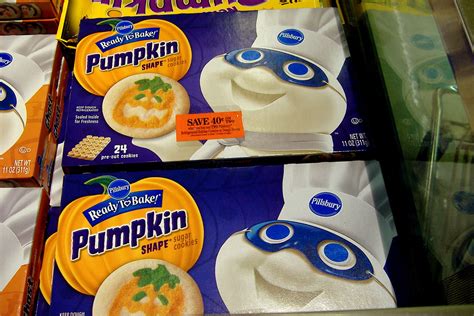 The big pack of pillsbury halloween shape sugar cookie dough includes the pumpkin and ghost designs. Pillsbury Ready to Bake Halloween cookies | sugar cookies in… | Flickr