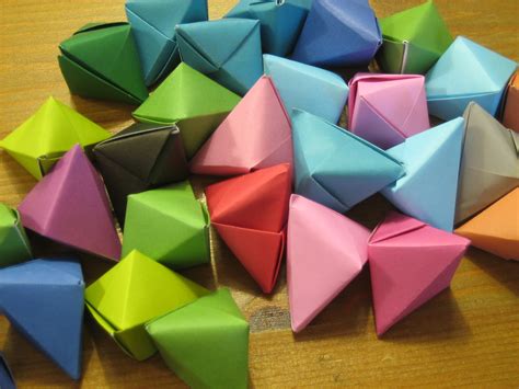 Our Handmade Home How To Make Origami Christmas Decorations
