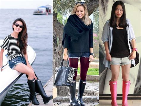 Expert Hunter How To Style Hunter Wellies Cho The Journal