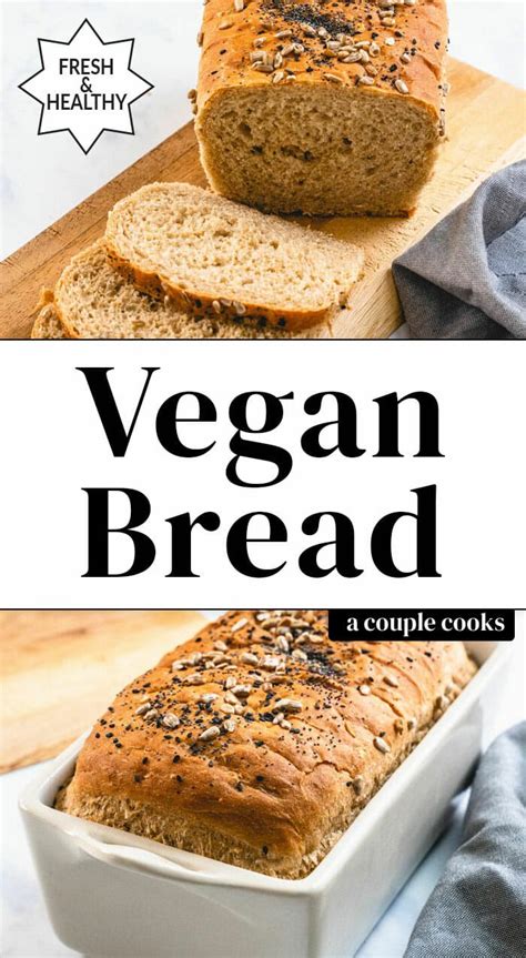 Typically, gluten free and vegan baked goods are difficult to find because eggs are often added to gluten free flour replacements as a binder. Vegan Bread Recipe (Perfect Sandwich Loaf!) - A Couple ...