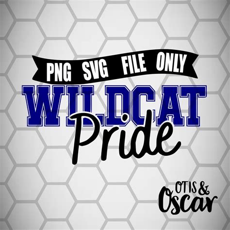 Wildcat Pride Svg Png Etsy