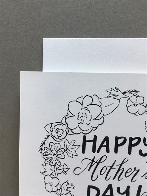 Happy Mothers Day Card Blank Card T For Mom Etsy