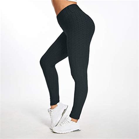 famous tiktok leggings high waisted lift ruched butt yoga pants booty lifting anti textured