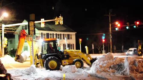 Exeter Dpw Snow Removal Winter 2011 Youtube