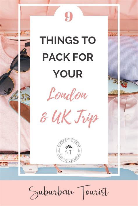 Key Travel Essentials For Your London And Uk Packing List
