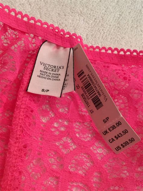 Victoria S Secret Pink Lace Panties High Waist Small Orig 39 50 New Ebay