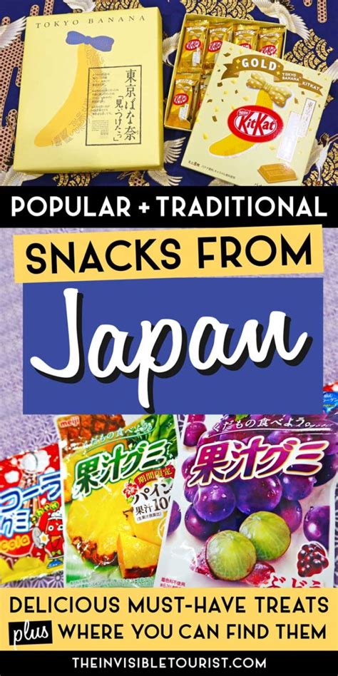 Must Have And Best Japanese Snacks And Where To Find Them