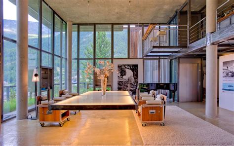 Heinz Julen Ultra Contemporary Loft5 Idesignarch Interior Design