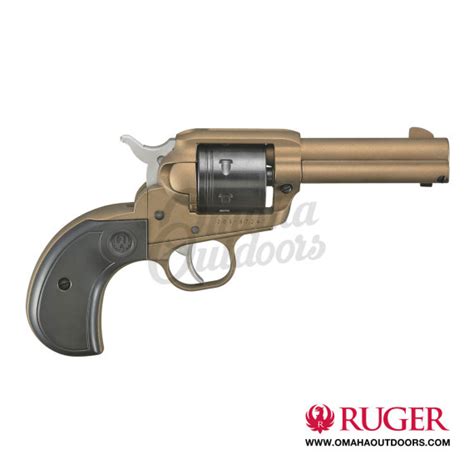 Ruger Wrangler Birdshead Burnt Bronze Revolver 6 Rd 22lr 375 Omaha