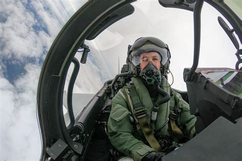 Selfie Sunday An Raf Typhoon Pilot On Approach To Amari Air Base In