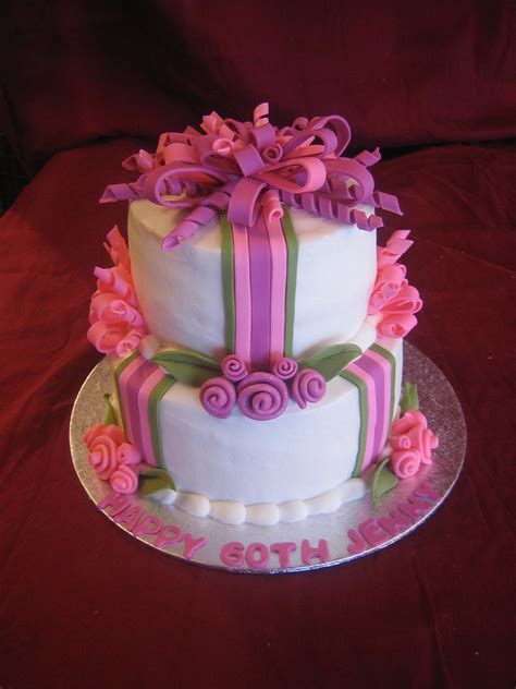 Want to create a personalized 60 th birthday cake. 60th Birthday Cake | 60th Birthday Cake with fondant ...
