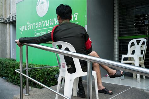Wallpaper Street Sitting Green Technology Standing Thailand
