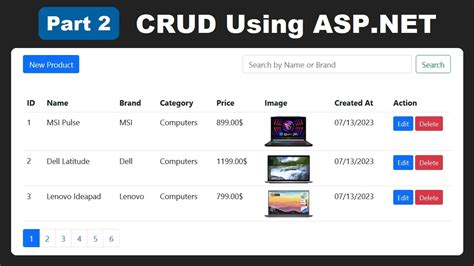 Perform CRUD Operations Using ASP NET