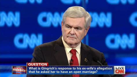 Weekly cable tv news ratings: Gingrich slams CNN for asking about ex-wife - YouTube