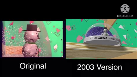 Pixar Short Film Knick Knack Original Vs 2003 Version Youtube