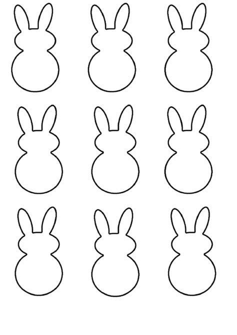 Free bunny templates printable can offer you many choices to save money thanks to 12 active results. Easter Bunny Shape Templates printable pdf download
