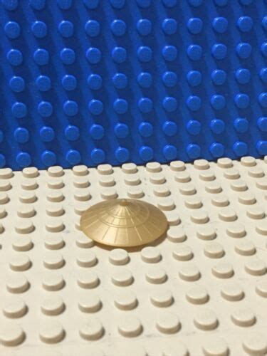 93059 Lego Parts~1 Minifigure Headgear Hat Conical Sensei Pearl