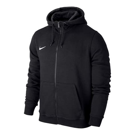 Nike air womens hoodie full zip soft casual double zipper gray comfy lounge l. Nike Team Club Full-Zip Hoody Kapuzenjacke schwarz Mode ...