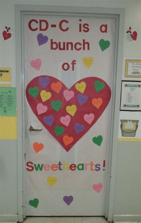 My Door Sweethearts Classroom Themes Novelty Sign Doors