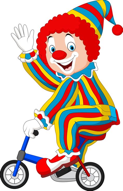 Circus Clown Illustration Vector Set 08 Free Download