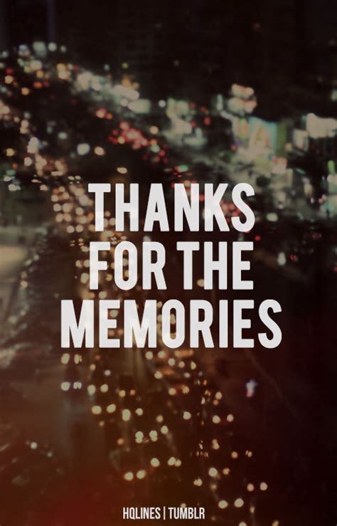 Thanks For The Memories Pictures Photos And Images For Facebook