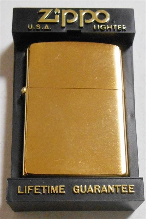 Well you're in luck, because here they. 1992年8月 輝く・・＃200G ブラッシュゴールド GOLD PLATED ZIPPO!新品 - ジッポーパーク ...