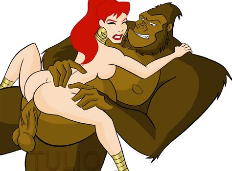 Rule 34 Dc Dcau Giganta Gorilla Grodd Justice League Justice League Unlimited Nude Wonder