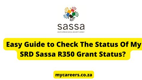 Easy Guide To Check The Status Of My Srd Sassa R350 Grant Status