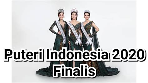 Puteri Indonesia 2020 Finalis Youtube