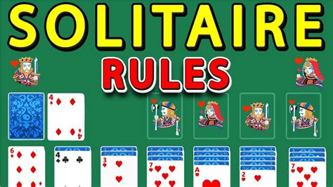 How To Play Solitaire Rules Of Solitaire Solitaire Free Online Card