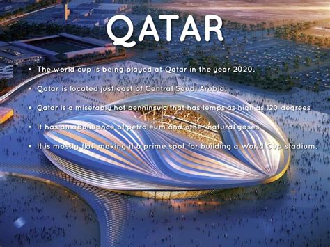 Preparing For The World Cup In Qatar By Will Vosburg