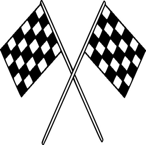 Big Checkered Flags Clip Art At Vector Clip Art Online